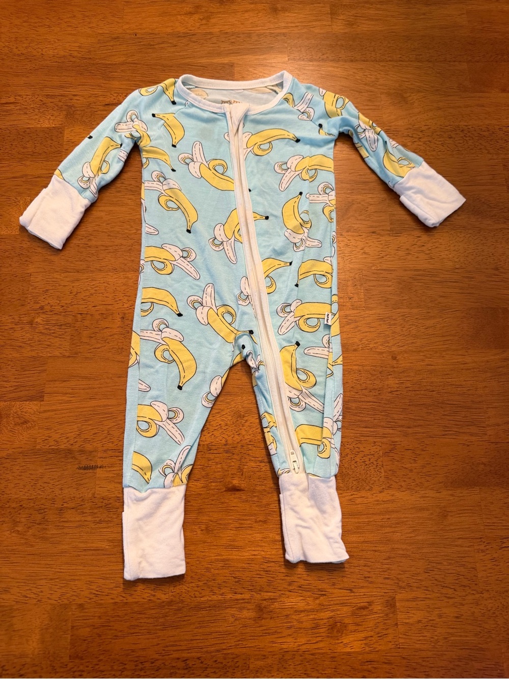 Little Sleepies LS Bananas Bamboo Newborn Zippy Zippie Pajamas